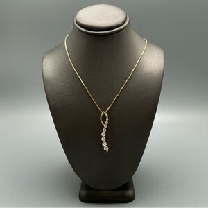 🌸SETA 925 Silver Gold Plated Pendant Necklace🌸